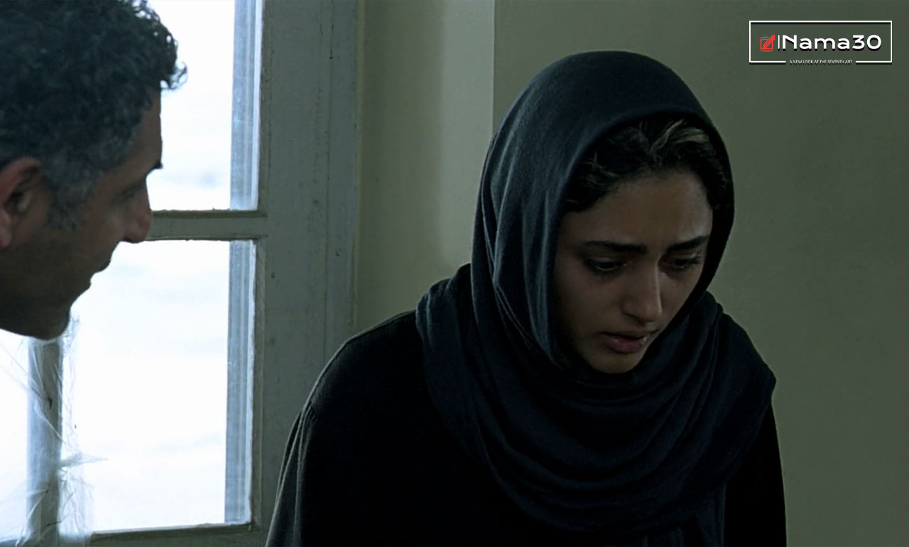 گلشیفته فراهانی و مانی حقیقی در فیلم درباره الی اصغر فرهادی
