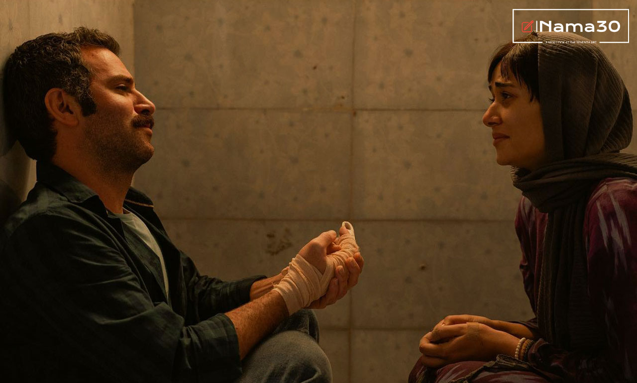 پریناز ایزدیار و هوتن شکیبا در فیلم ملاقات خصوصی امید شمس