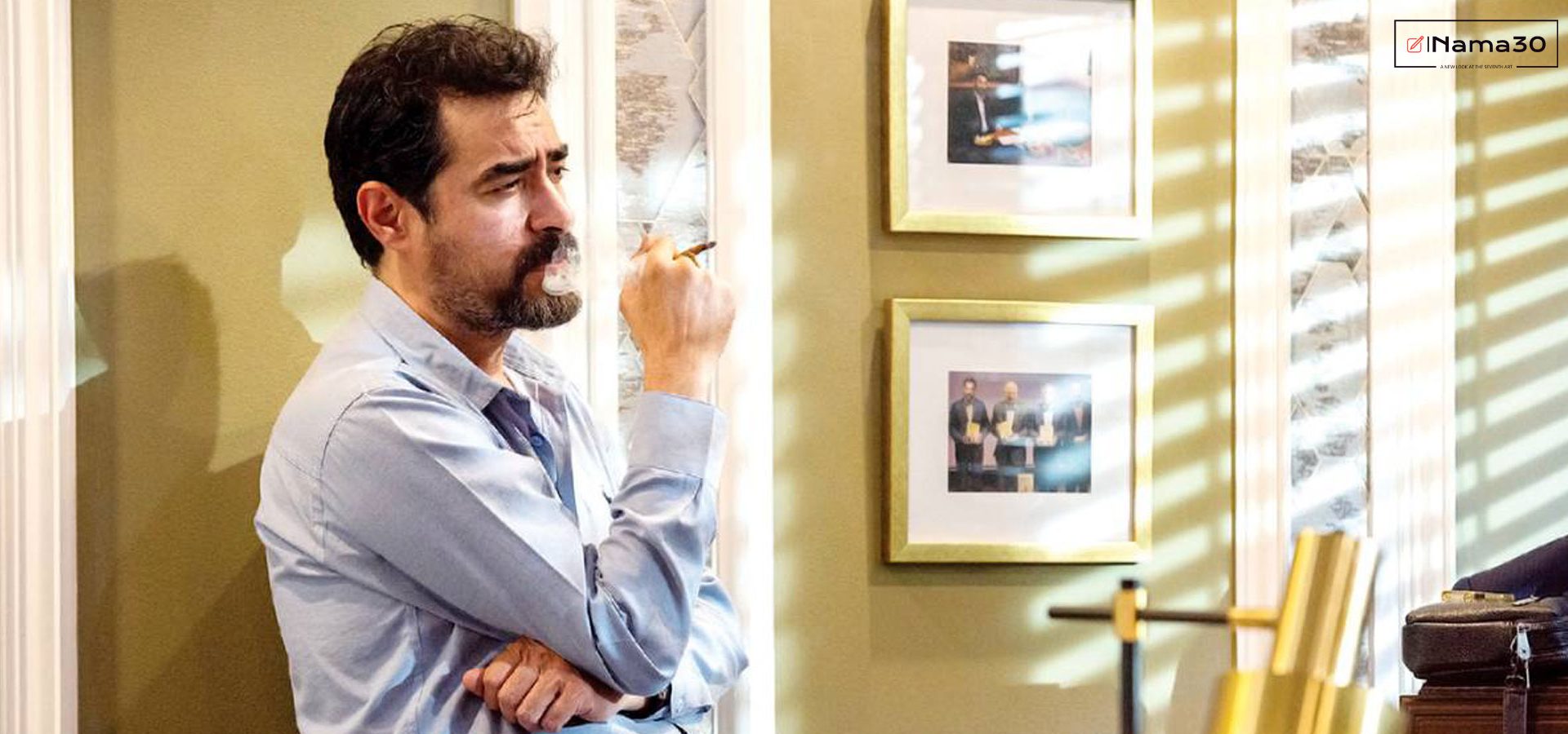 شهاب حسینی در نقش حامد تهرانی در قسمت اول سریال گناه فرشته