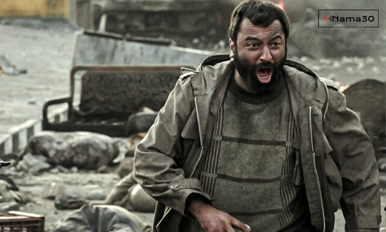 آرمین رحیمیان در نقش شهید حسین همدانی در فیلم آسمان غرب